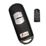Reemplazo Carcasa Llave Mazda (3 Botones) | Modelos 2010-2022 | Para Llaves Sin Entrada Inteligente