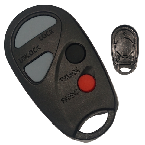 Carcasa Premium para Llave Control Remoto Nissan Modelos Viejos: Pathfinder, Sentra, Altima - Repuesto con Botón de Cajuela