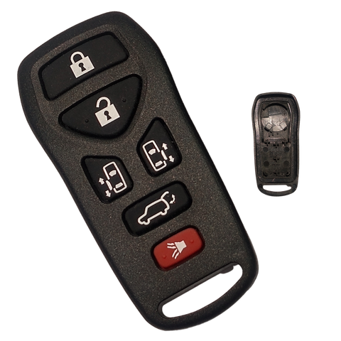 Carcasa de Llave Control Remoto para Nissan: Frontier, Maxima, Pathfinder, Sentra, Xterra (Modelos 1999-2006)