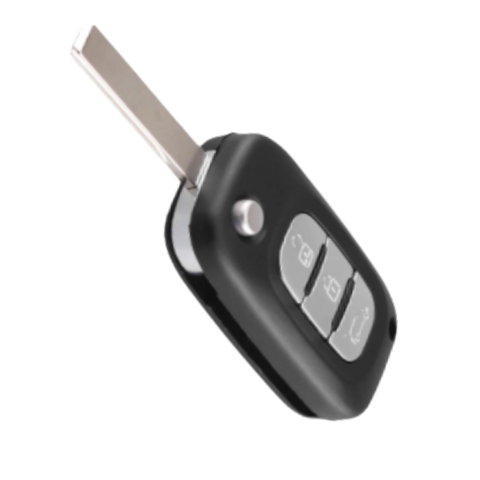 Carcasa Llave Renault 3 Botones: Fluence, Megane, Laguna, Scenic, Clio, Kangoo, Sport (2009-2015)