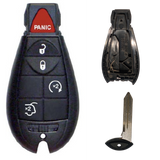 Llave de Repuesto/Mando a Distancia para Jeep Grand Cherokee (2008-2013) y Commander (2008-2010)