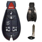 Llave con Chip para Dodge Grand Caravan & Chrysler Town & Country (2008-2016)