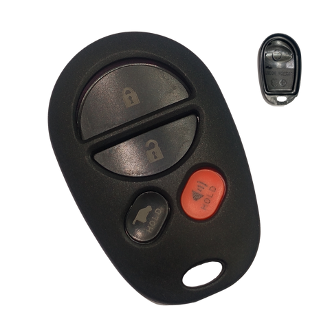 Carcasa llave control remoto para Avalon Sequoia Sienna