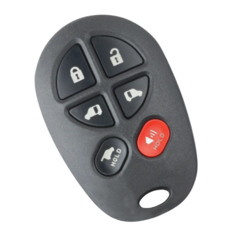 Carcasa de Llave de Control Remoto para Toyota Sienna (2004-2010) - ¡Renueva tu Llave!