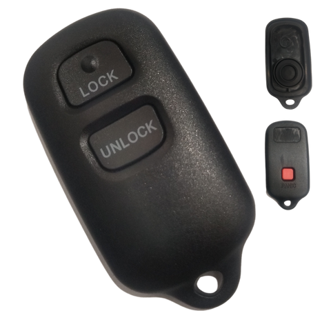 Carcasa de Repuesto Premium para Llave de Control Remoto Toyota | Compatible con 4Runner, FJ Cruiser, Highlander, RAV4 (Modelos 2001-2009) - ¡Renueva tu llave!