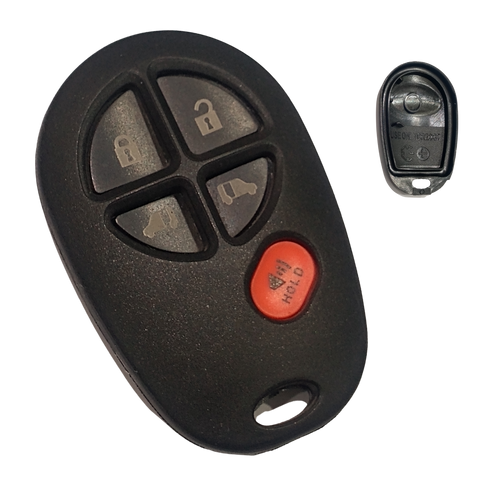 Carcasa de Llave Remoto Premium para Toyota Highlander, Tacoma, Tundra (Modelos 2005-2017)