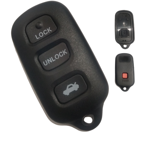 Carcasa de Llave con Control Remoto para Toyota Camry (2002-2006), Corolla (1998-2006) y Sequoia (2001-2007) - Reemplazo Ideal
