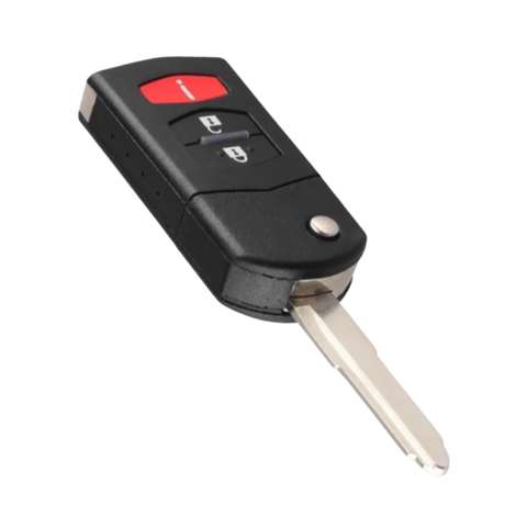 Llave de Repuesto Original para Mazda - Modelos RX8, CX9, CX7, Mazda 6, Mazda 2 (2004-2015)
