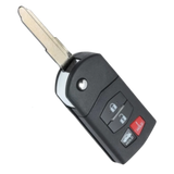 Llave de Control Remoto de 4 Botones para Mazda (Cajuela y Pánico)