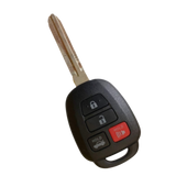 Carcasa de Llave Fija Toyota | Compatible con Corolla, Camry, RAV4, Highlander, 4Runner (2012-2021) y Más Modelos | Funda de Reemplazo Duradera