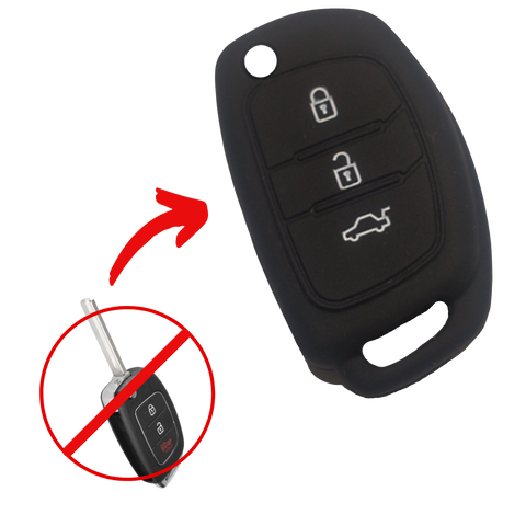Silicon protector funda de llave Hyundai Creta Tuxon lx35 con cajuela