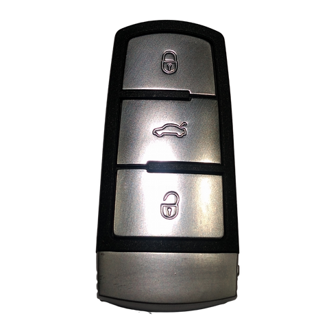 Carcasa de repuesto para llave Volkswagen Passat 2006-2013 y CC 2007-2014 sin botón de pánico, reemplazo original