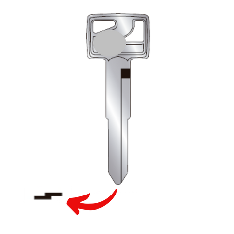 Llave para Honda moto 750226