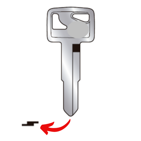 Llave para Honda o Yamaha uso en Y36 o HO36 compatible HOND4D