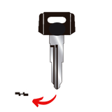 Llave para Yamaha moto con plástico 757502