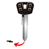 Llave para Yamaha moto para Honda con plástico 757520