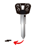 Llave para Yamaha moto para Honda con plástico 757523