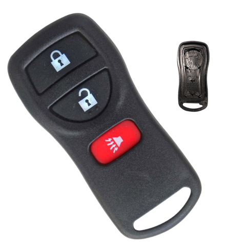 Carcasa llave Nissan Altima X-Trail 3 botones repuesto control remoto original
