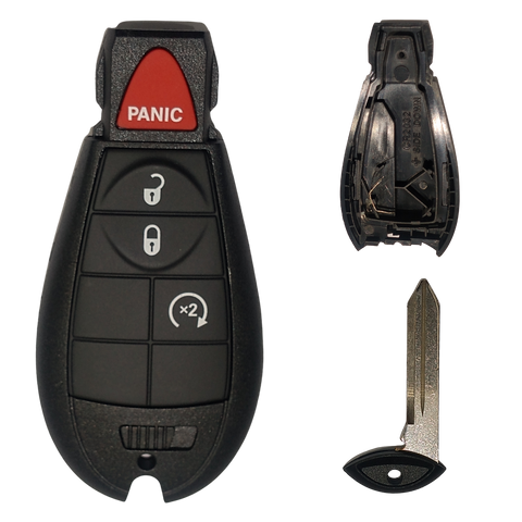 Llave chip Dodge Durango Grand Caravan Journey Magnum Ram 2008-2019 repuesto automotriz México