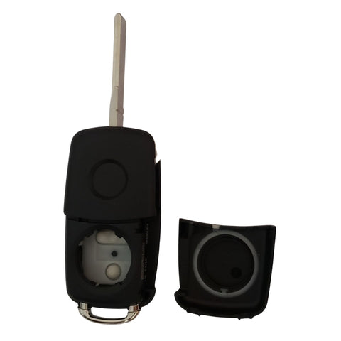 Carcasa Abatible 4 Botones Interior Blanco VW Sharan Golf Tiguan Seat León Ibiza Skoda Octavia Sin Pánico