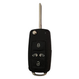 Carcasa Abatible 4 Botones Interior Blanco VW Sharan Golf Tiguan Seat León Ibiza Skoda Octavia Sin Pánico