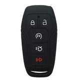 Funda de Silicon para Ford Mustang Lincoln Mkz Mkc Mkx 5 Botones.