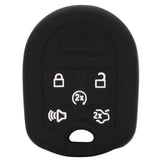 Funda de Silicón para Ford Expedition Mustang F150 F250 F350 Super Duty 5 Botones cono arrancador.