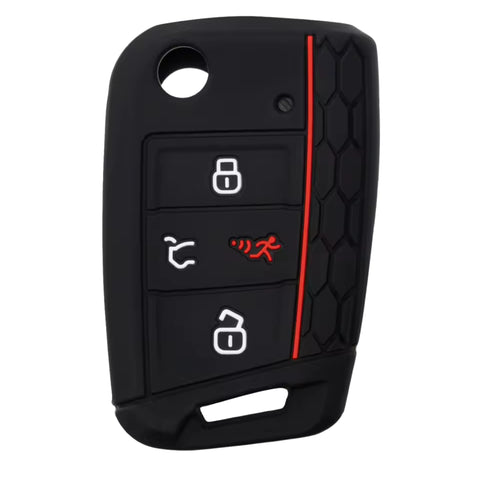 Funda de silicón  protector de llave Tiguan   compatible con Golf Leon e Ibiza