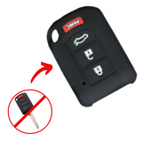 Funda de Silicon para Mitsubishi Outlander Montero ASX Ash Lancer Eclipse Galant Mirage Suzuki 2020 al 2021.