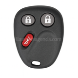 Carcasa de control remoto para Chevrolet Malibu, Avalanche, Cadillac Escalade, GMC Sierra, Pontiac Sunfire, Firebird 1996-2002 con  2+1 botones  3 botones
