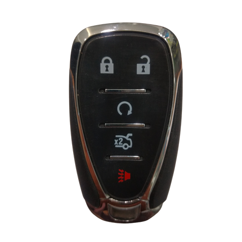 Carcasa llave presencia Chevrolet Camaro 2016-2020, Malibu 2016-2019 - 5 botones con arrancador y cajuela