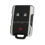 Llave cromada brillante de repuesto para Chevrolet Suburban, Tahoe, Silverado y GMC Sierra, Canyon, acabado premium sin corte