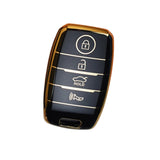 Funda Protectora Llave KIA Negro Brillante Novalock