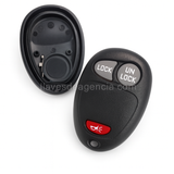 Carcasa control remoto 3 botones Chevrolet Colorado Buick Hummer H3 GMC Canyon Regal 2006-2010 repuesto
