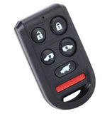 Carcasa de reemplazo para control remoto tipo llavero Honda Odyssey 2005-2010, diseño de 6 botones: abrir, cerrar, puerta lateral izquierda corrediza, puerta lateral derecha corrediza, cajuela y pánico, sin llave integrada, cuelga como llavero
botones: lock, unlock, puerta izquierda, puerta derecha corredizas, cajuela y pánico, no incluye botonera interna
