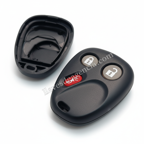 Carcasa control remoto profesional original GM alta definición para Chevrolet Tahoe Suburban Silverado Avalanche GMC Sierra Yukon Cadillac Escalade 2003-2007, calidad premium compatible vehículos GM, diseño ergonómico