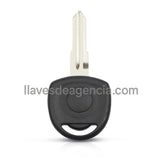 Carcasa hueca llave Chevrolet Corsa Astra Opel Agila repuesto alta calidad compatible control remoto, incluye llave virgen sin cortar forja para cerrajero, sin componentes electrónicos