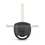 Carcasa hueca llave Chevrolet Vectra Opel Combo protección circuito electrónico repuesto compatible control remoto, incluye llave virgen sin cortar para cerrajero, cavidad para chip transponder