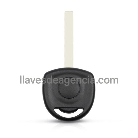 Carcasa hueca llave Chevrolet Vectra Opel Combo protección circuito electrónico repuesto compatible control remoto, incluye llave virgen sin cortar para cerrajero, cavidad para chip transponder