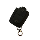Carcasa llave cabeza ovalada Audi A3 A4 A8 S4 S6 S8 TT Volkswagen 2 botones sin pánico pila CR2032
