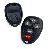 Carcasa de repuesto para llave Chevrolet Malibu, Cobalt, Buick LaCrosse, Allure, Saturn Sky, Aura, Pontiac Grand Prix, G6, G5, Solstice - Con base para batería, compatible con inicio remoto
 