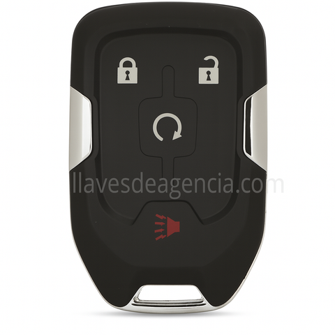 Carcasa de repuesto para llave control remoto 3 botones compatible con Chevrolet Suburban, Tahoe, Cheyenne y GMC Acadia Denali 
