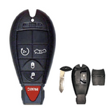 Carcasa llave Dodge Ram 1500 2500 3500 4500 5500 Tradesman Durango Magnum Chrysler 300C Jeep Cherokee 2008 2017 repuesto incluye lamina virgen facil instalacion protege componentes electronicos
