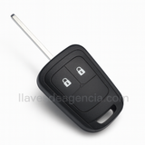 Carcasa llave fija Chevrolet Sonic 2010-2017, Colorado 2012-2020, Tornado 2015-2020, Trax 2012-2018 - 2 botones, repuesto compatible y duradero
