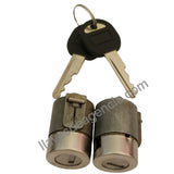 Cilindro de cerradura para chapa de puerta Chevrolet 1992 1993 1994 sin orejas tipo TW refacción GM original
