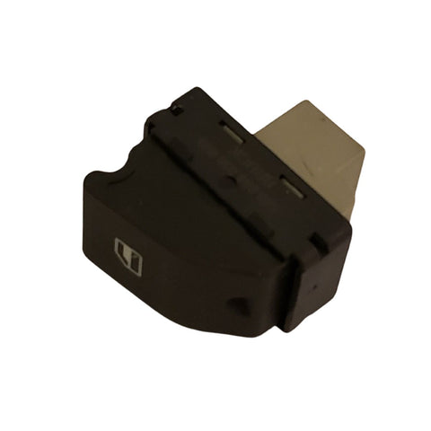 Switch control eléctrico de cristales sencillo tipo original TW para codera de puerta Volkswagen Lupo Cross Fox Jetta A4 MK4 Seat Córdoba 2003-2008, botonera elevalunas ventanas eléctricas, conector plug and play