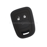 Funda protector silicón llave 2 botones Chevrolet Camaro Sonic Cruze Malibu Volt Spark Equinox Aveo Opel Vauxhall Astra Insignia colores intensos antiderrapante impermeable México
