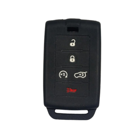 Funda silicón Chrysler Dodge Ram 1500 5 botones presencia control remoto
