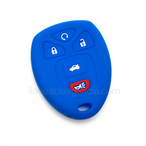 Funda silicón protector llave Chevrolet HHR Malibu Montecarlo Traverse - Alta resistencia antideslizante
