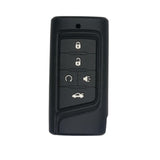 Funda protectora de silicón antideslizante color negro para llave inteligente de presencia GAC Trumpchi GS8 GS4 GS5 GS7 GM6 GM8 y Chrysler Journey 5 botones con arranque y cajuela, resistente al agua y altas temperaturas